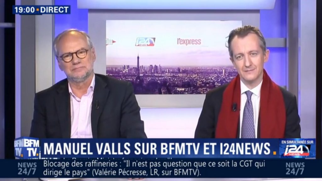 Laurent Joffrin et Christophe Barbier sur les chaînes de Patrick Drahi