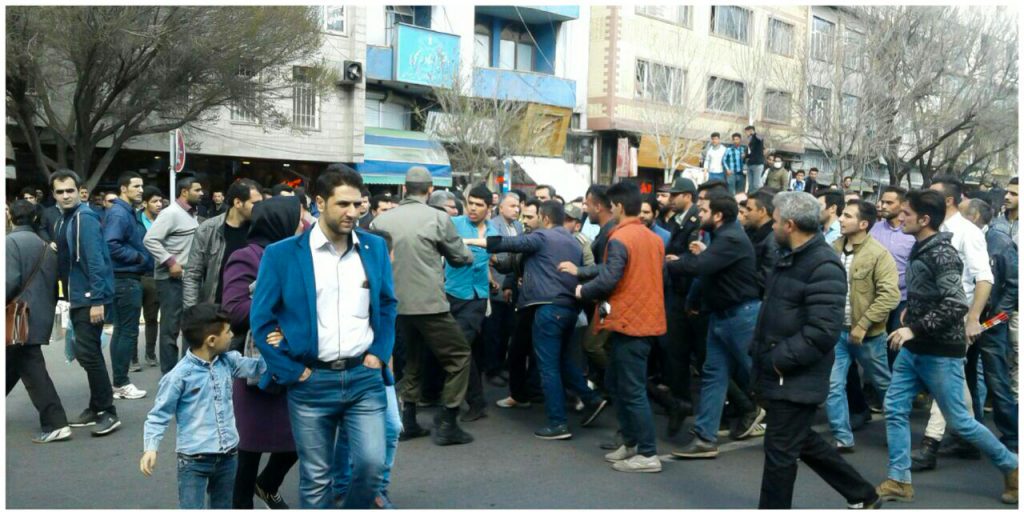 Fête du feu, Tabriz, Iran, 13/03/2018. © Media Express