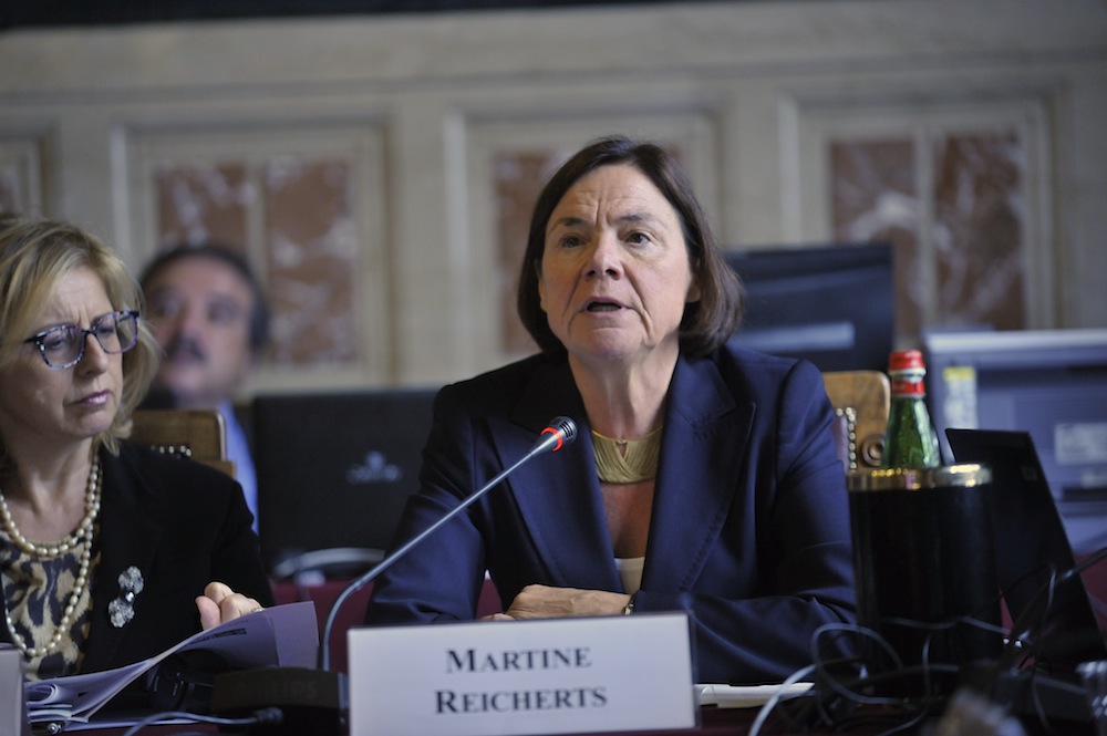 Martine Reicherts : “L’Europe se construit crise après crise, malheureusement pour nous”