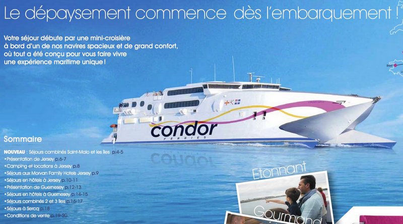 Plainte pénale pour travail dissimulé et fraude fiscale contre la société Condor Ferries