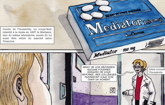 Mediator - la BD - dessin de une