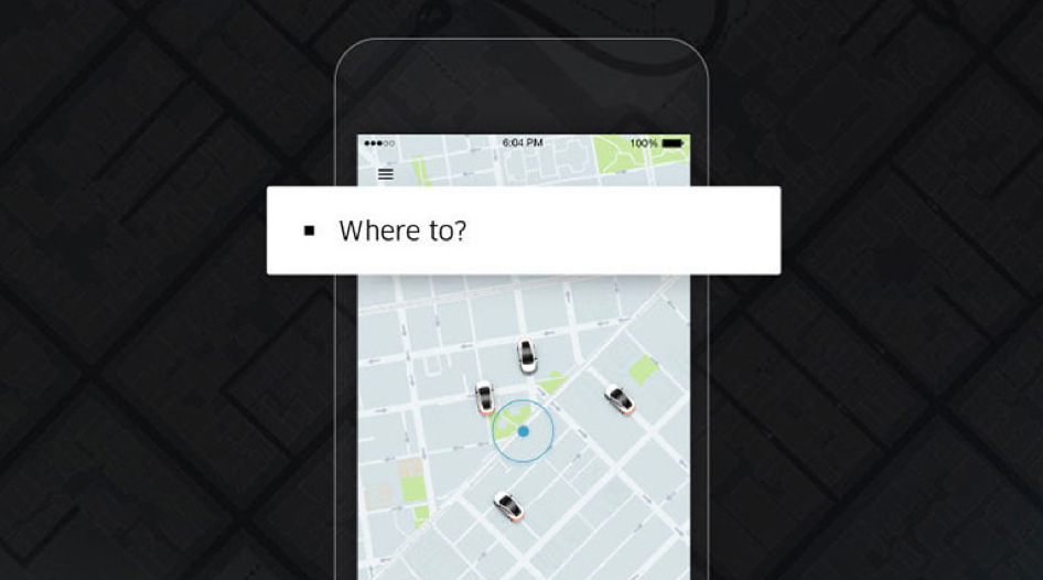 Site officiel d’Uber (capture d’écran).