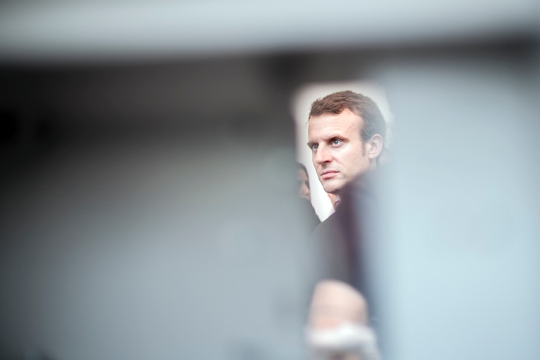 Emmanuel Macron à Lyon en juin 2016 © Tim Lyon