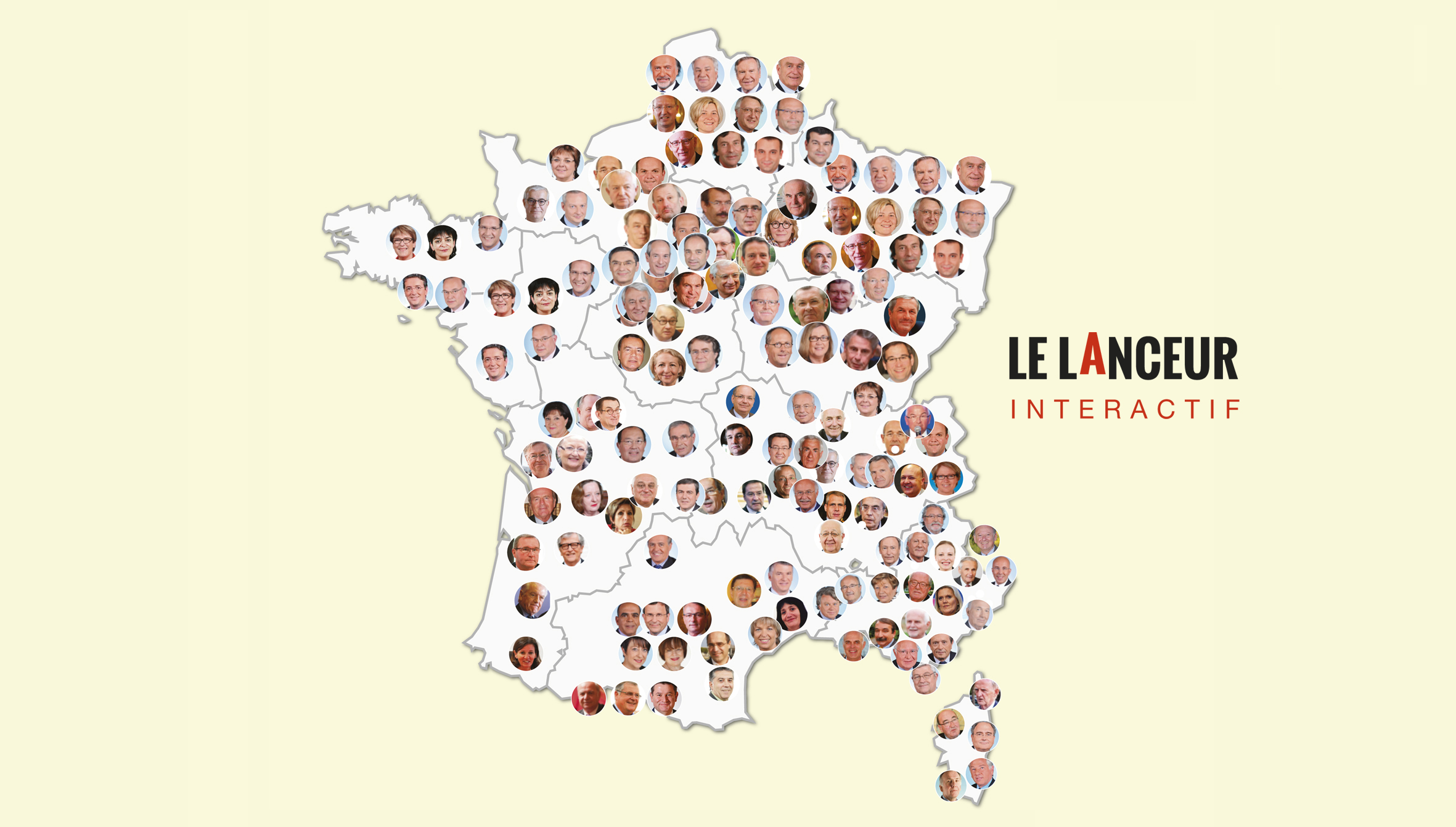 La carte de France du népotisme