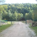 Entrée du domaine de la forêt de Baudray © Jérôme Thorel