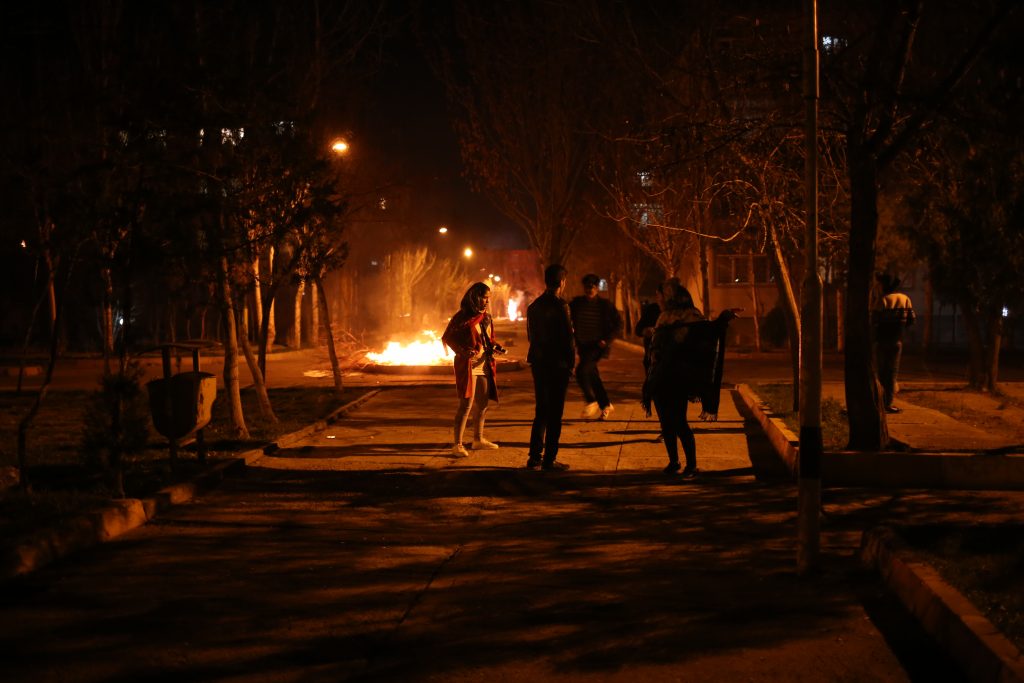 Fête du feu, Tabriz, Iran, 13/03/2018. © Media Express